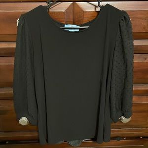 Black Dress Blouse